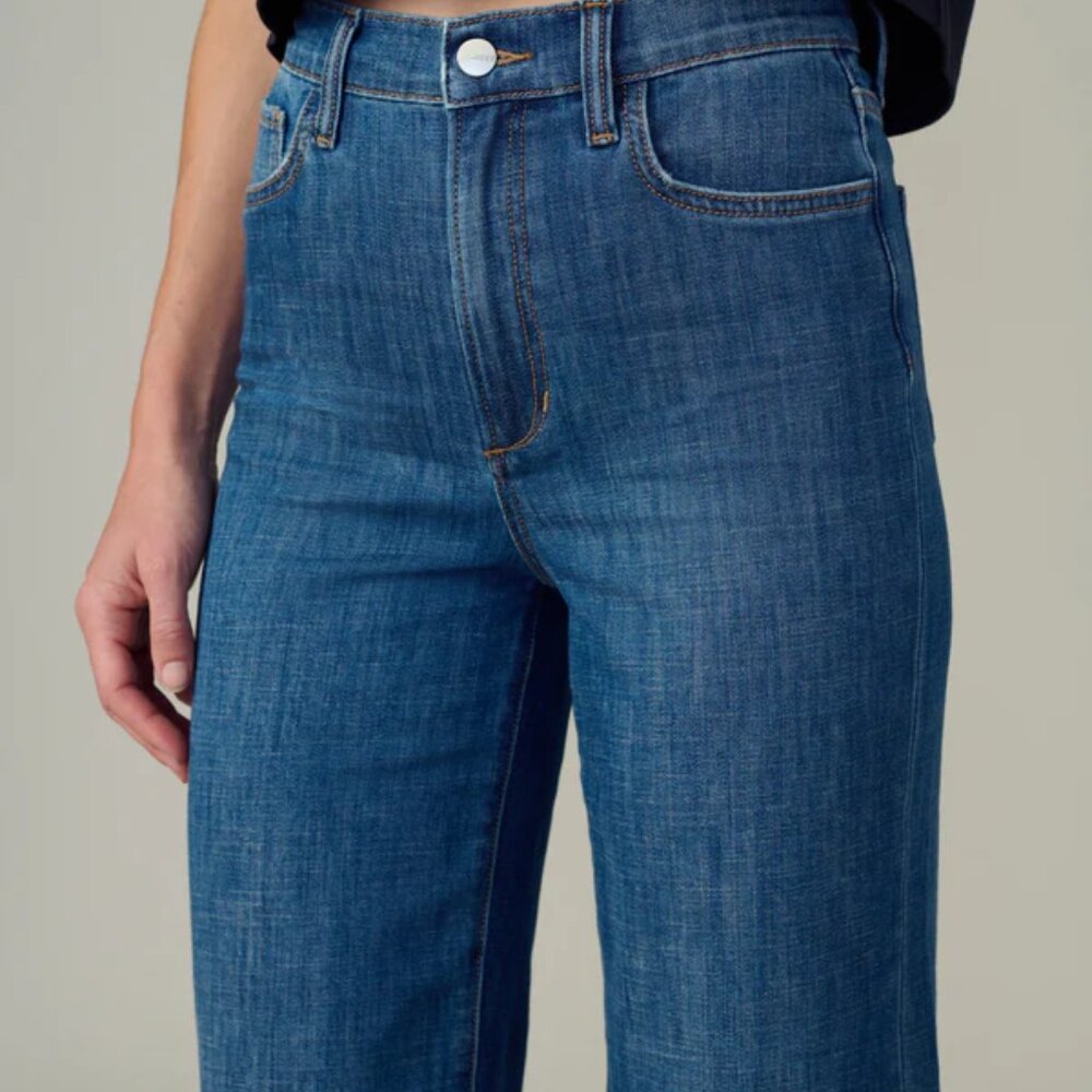 Joe's Jeans Mia High Rise Wide Leg Denim  - Size 27 - Picture 6 of 9